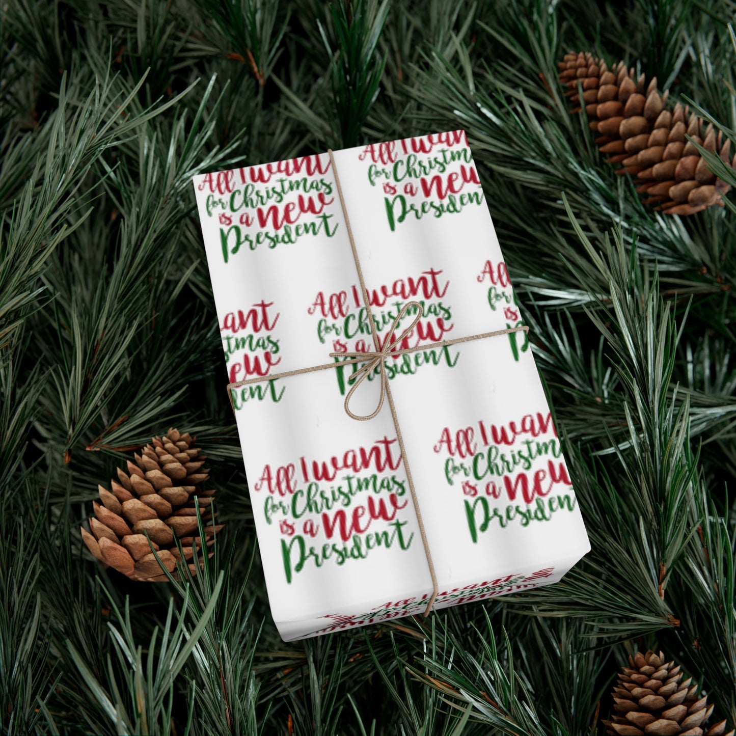New President Gift Wrap Papers