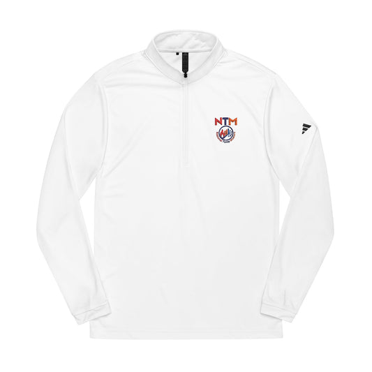 NTM - Adidas® Embroidered Quarter-Zip Pullover for Sports & Casual Wear