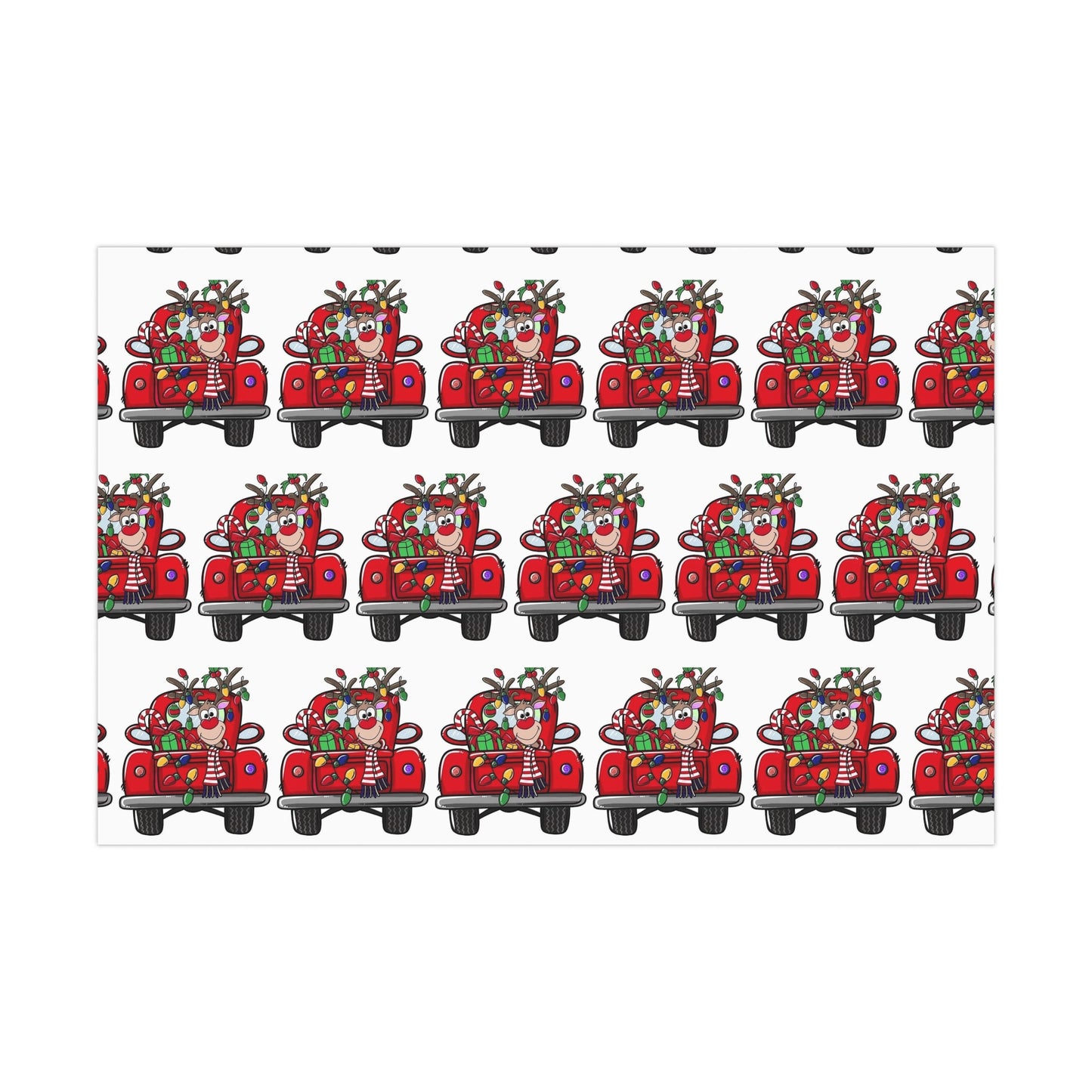 Reindeer Gift Wrap Papers