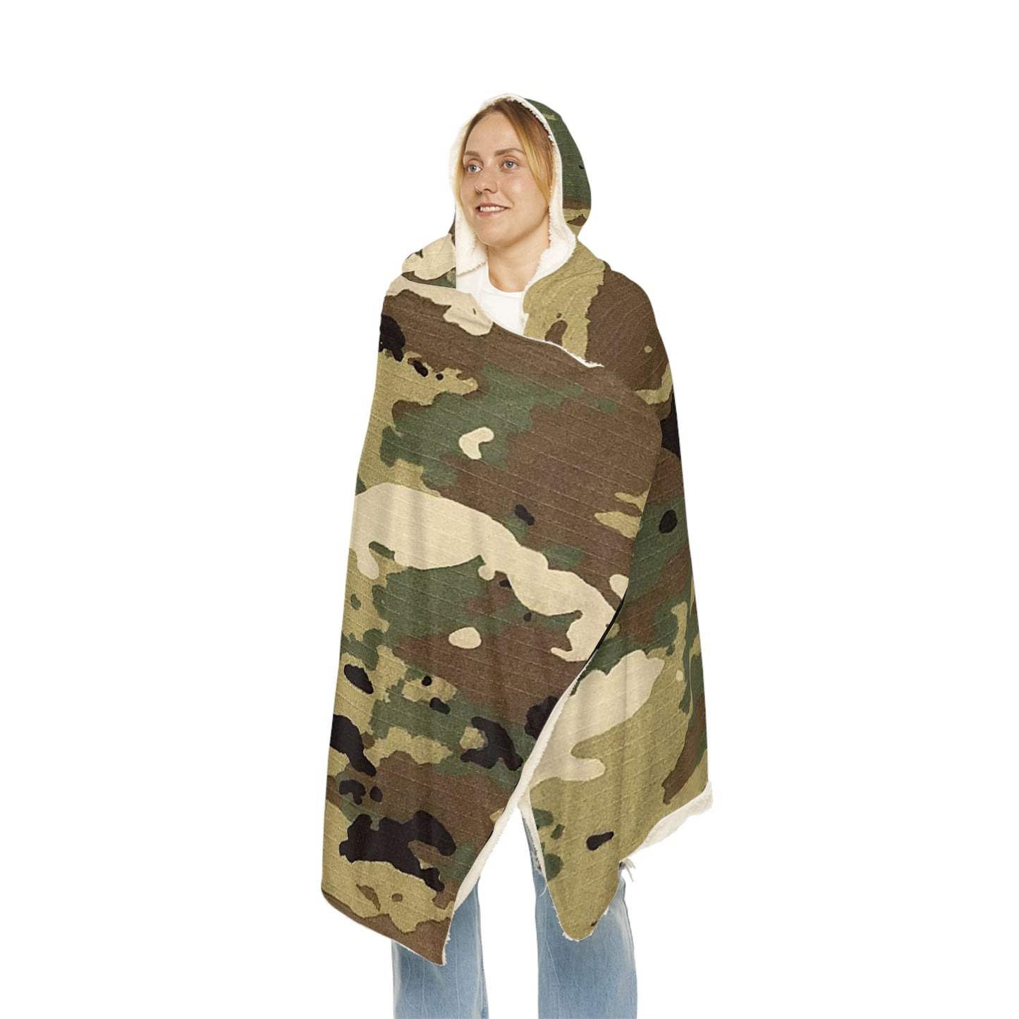 Camouflage Snuggle Blanket