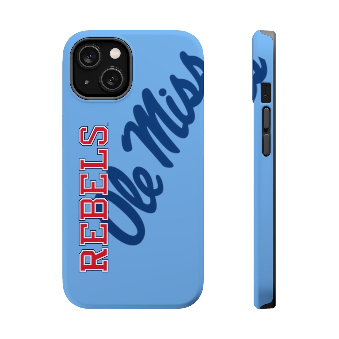 Ole Miss Rebels Iphone 14 MagSafe Tough Case (Blue)