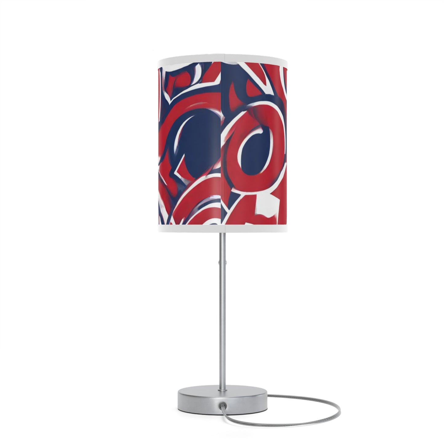 Ole Miss Colors Lamp on a Stand, US|CA plug