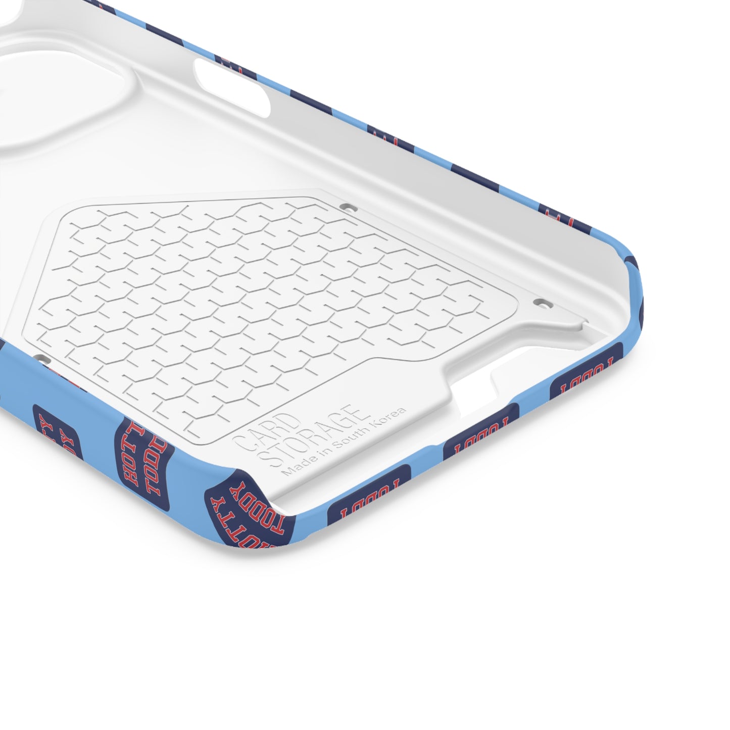 iPhone and Samsung Hotty Toddy (BLUE) Phone Case With Card Holder