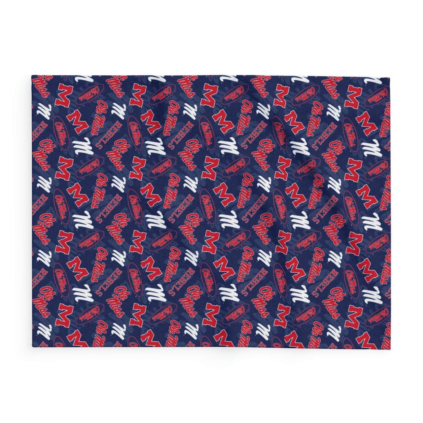 Ole Miss Arctic Fleece Blanket