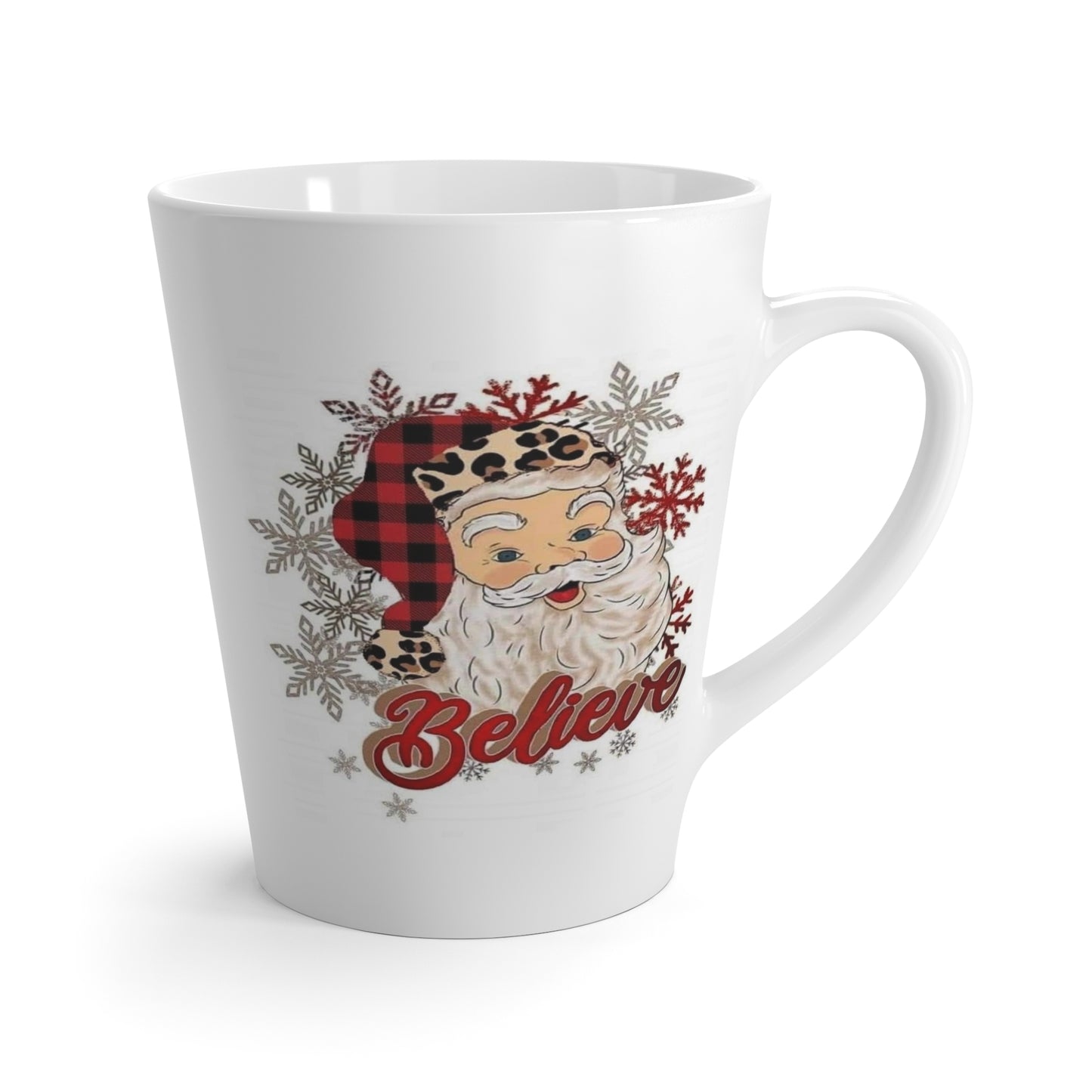 Santa Believe Latte Mug