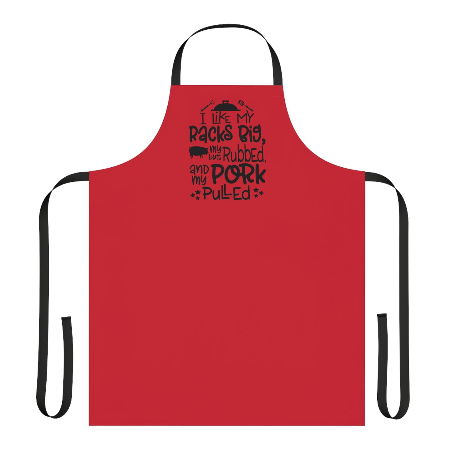 I Like My Racks Big Apron (AOP)