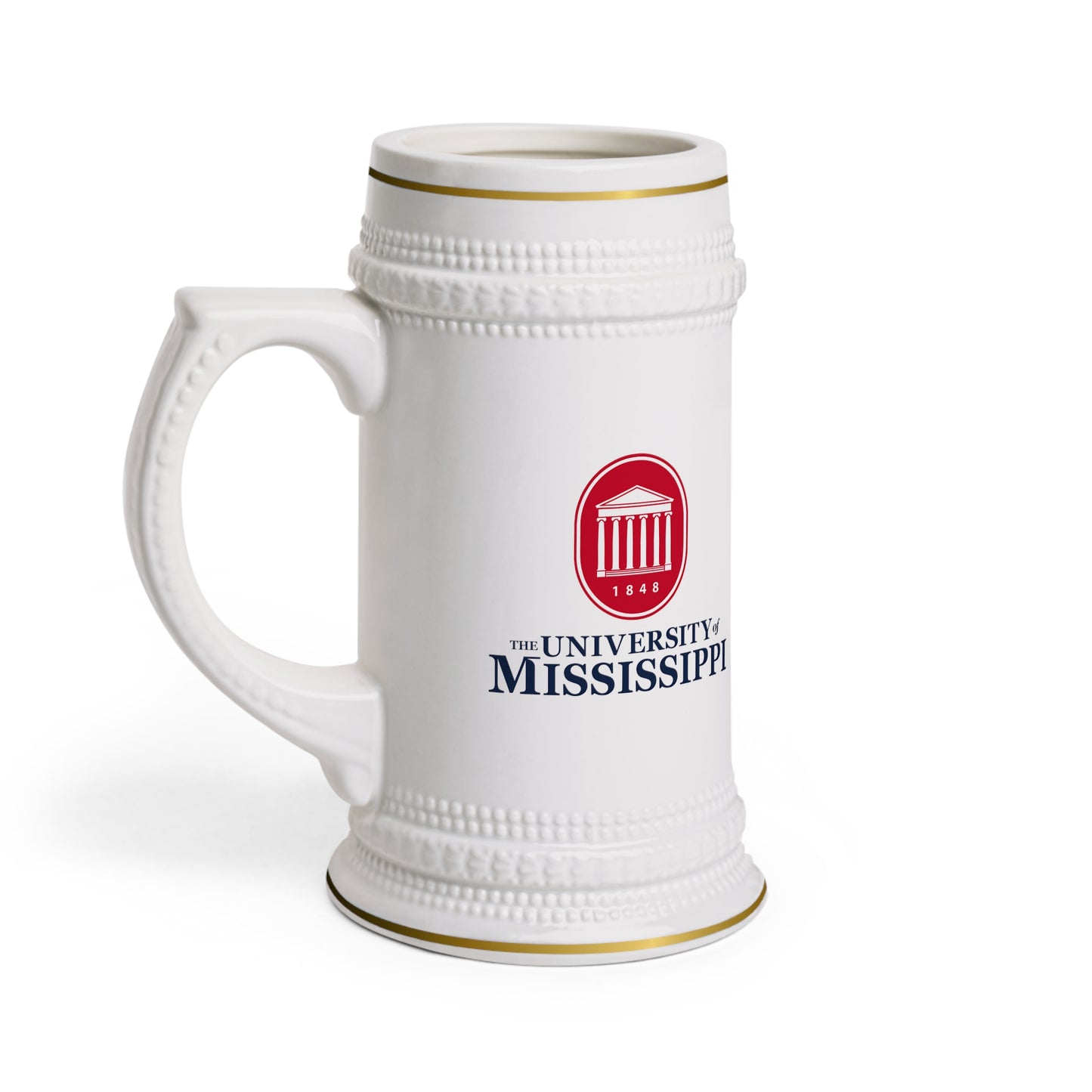 University of Mississippi Beer Stein Mug