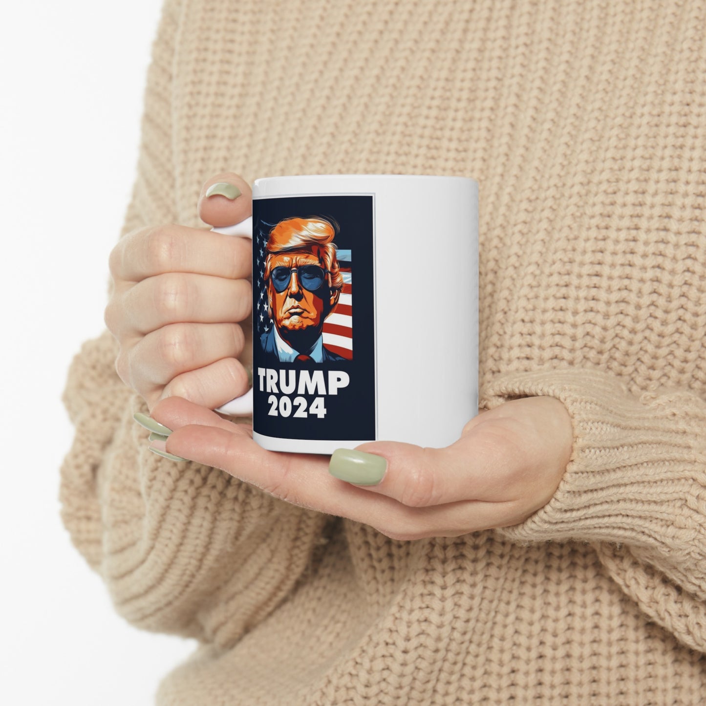 Trump 2024 Ceramic Mug, (11oz, 15oz)