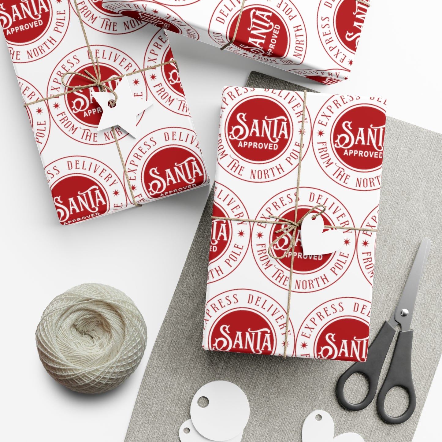 Santa Express Delivery Gift Wrap Papers
