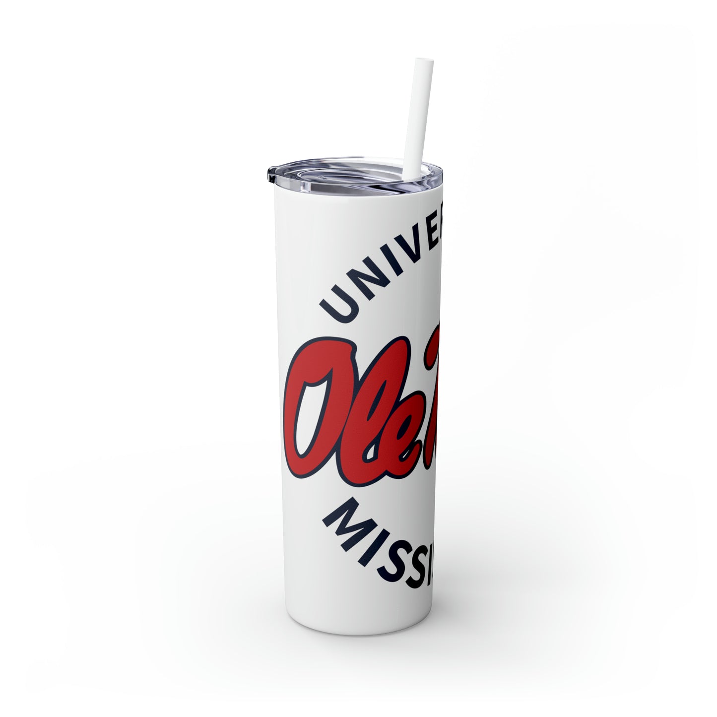 UM Skinny Tumbler with Straw, 20oz