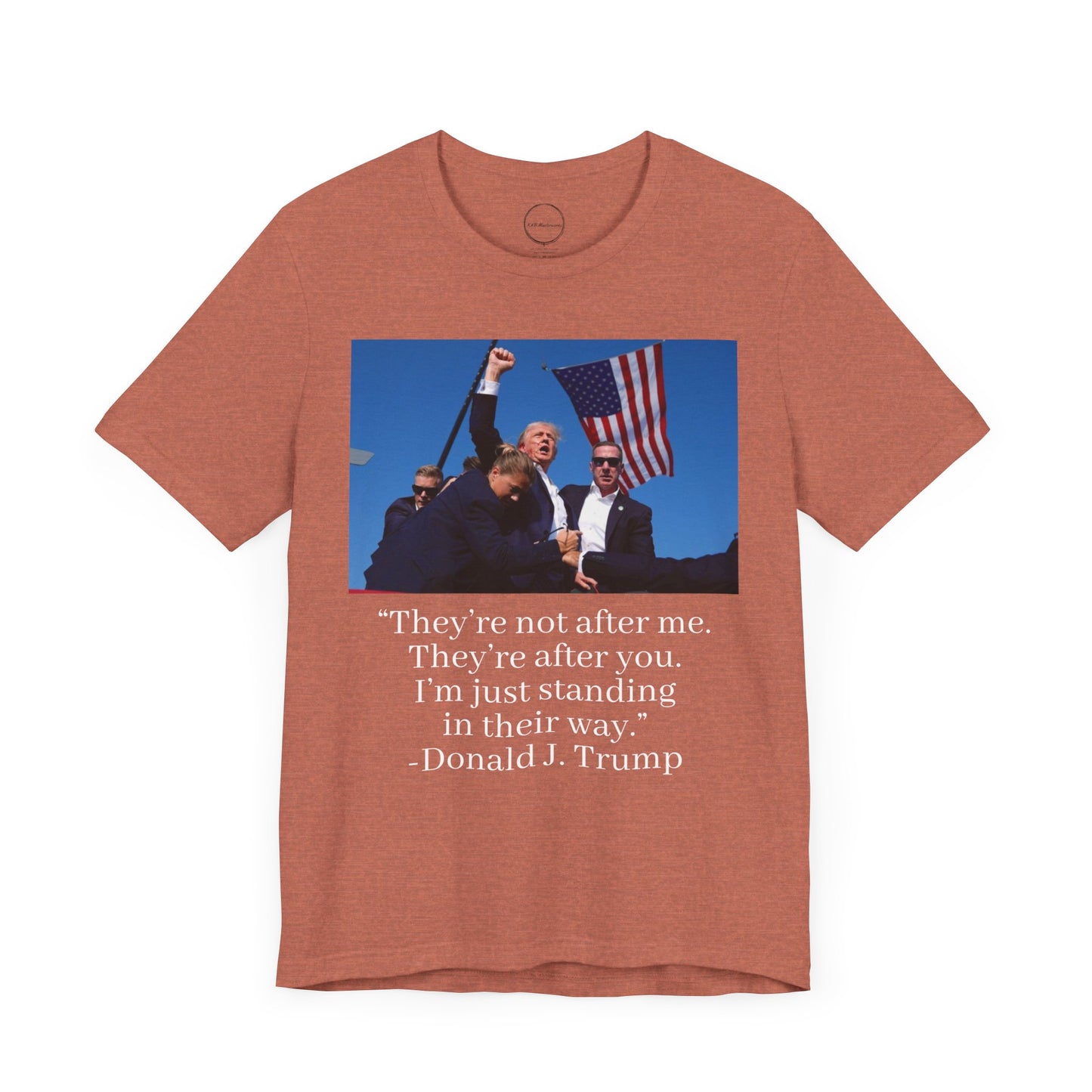 Trump Hero - Unisex Garment-Dyed T-shirt