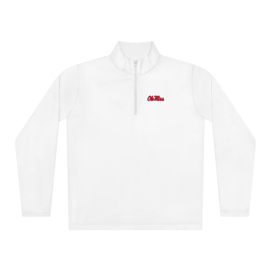 Ole Miss Unisex Quarter-Zip Pullover