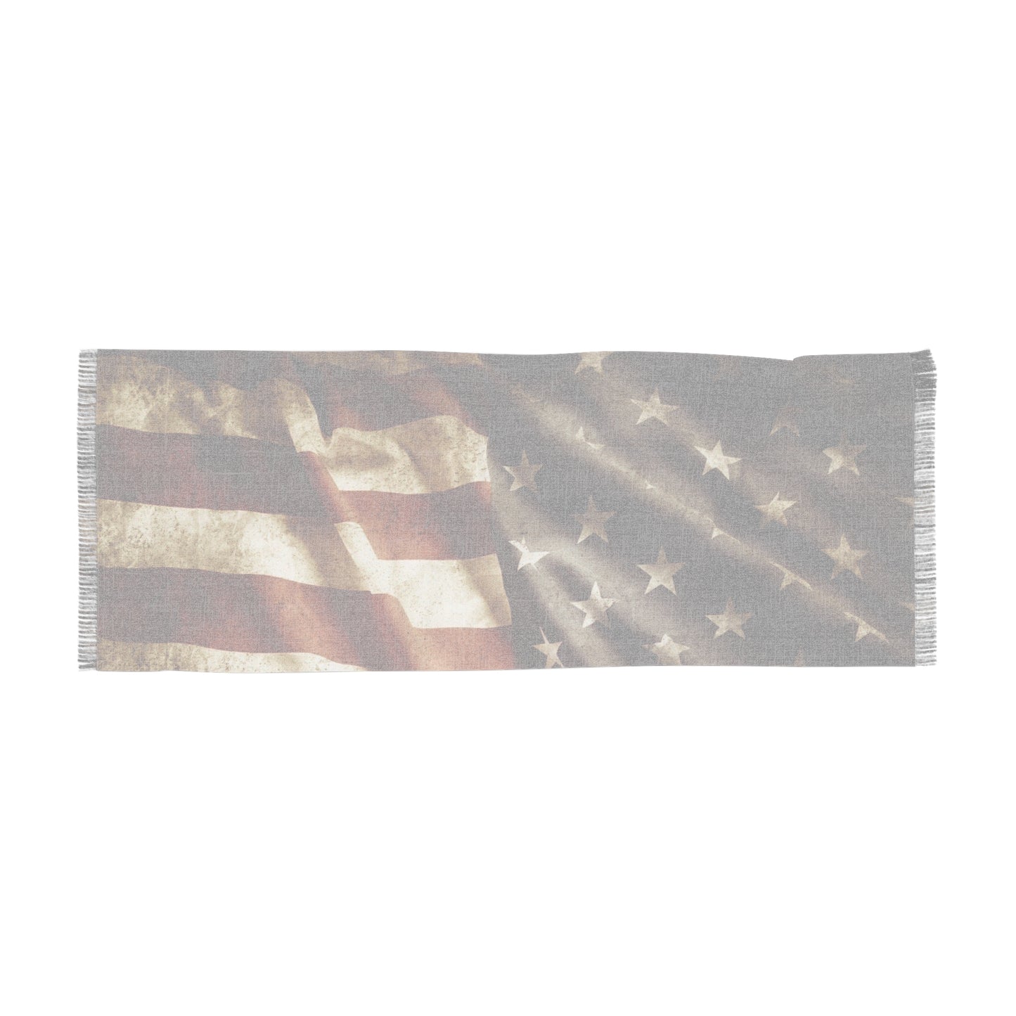 American Flag (Worn) Light Scarf