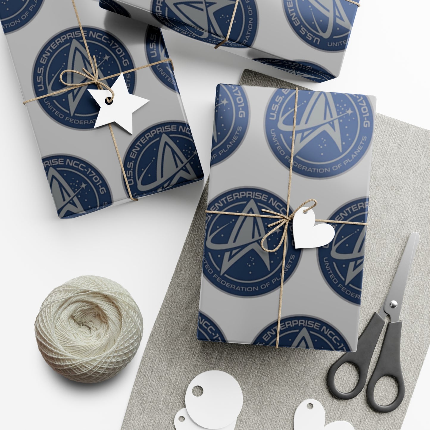 Star Trek UFP Gift Wrap Papers