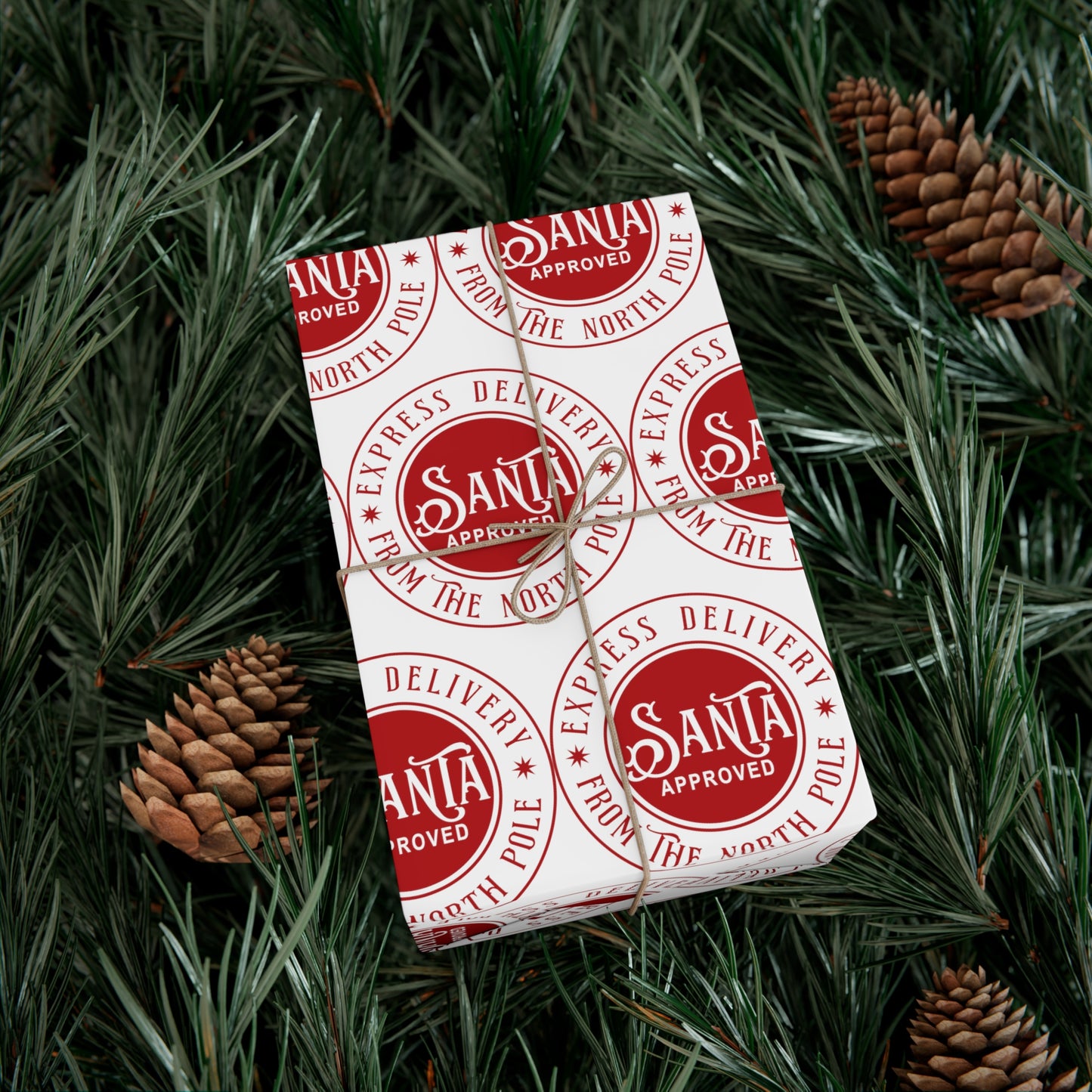 Santa Express Delivery Gift Wrap Papers