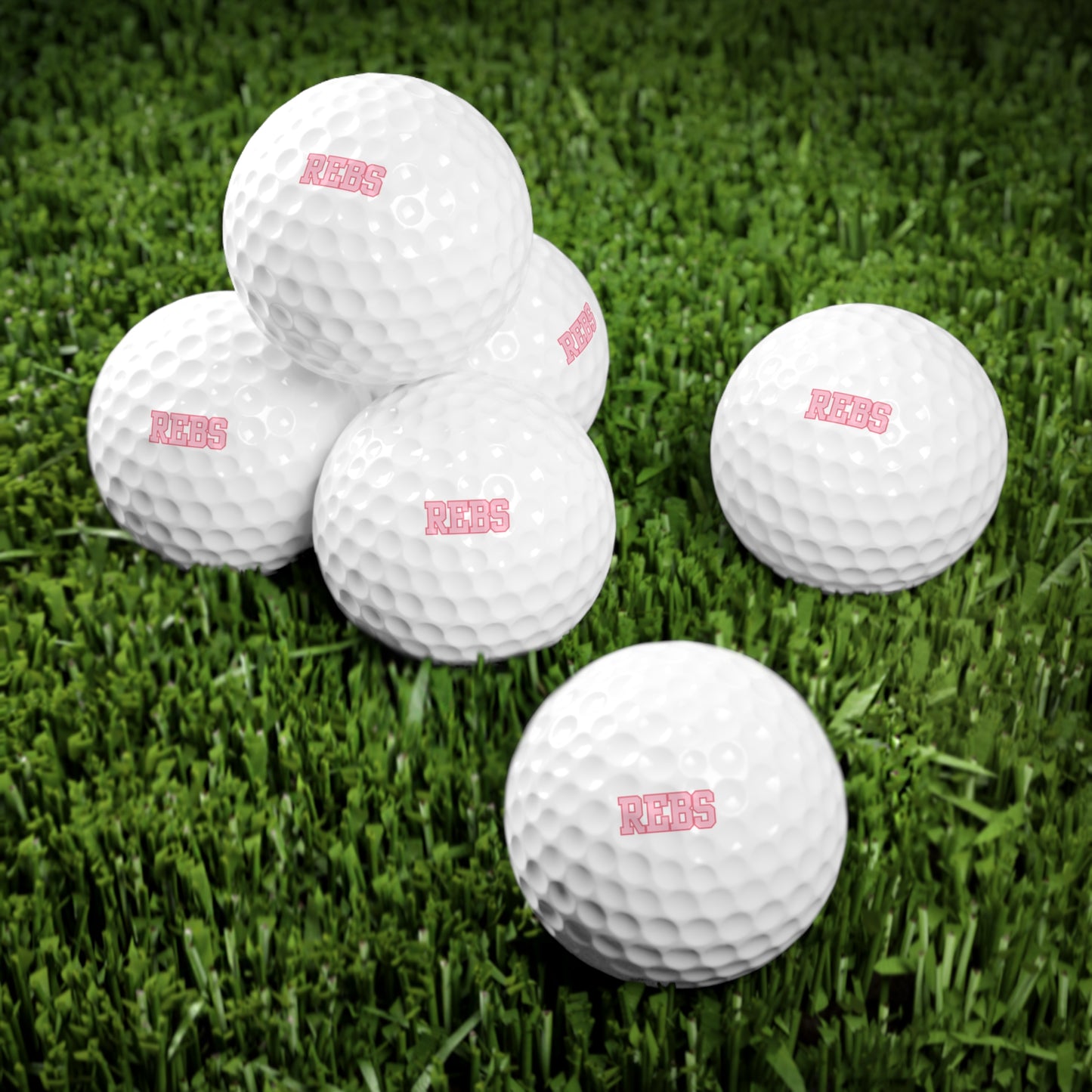 REBS Golf Balls, 6pcs