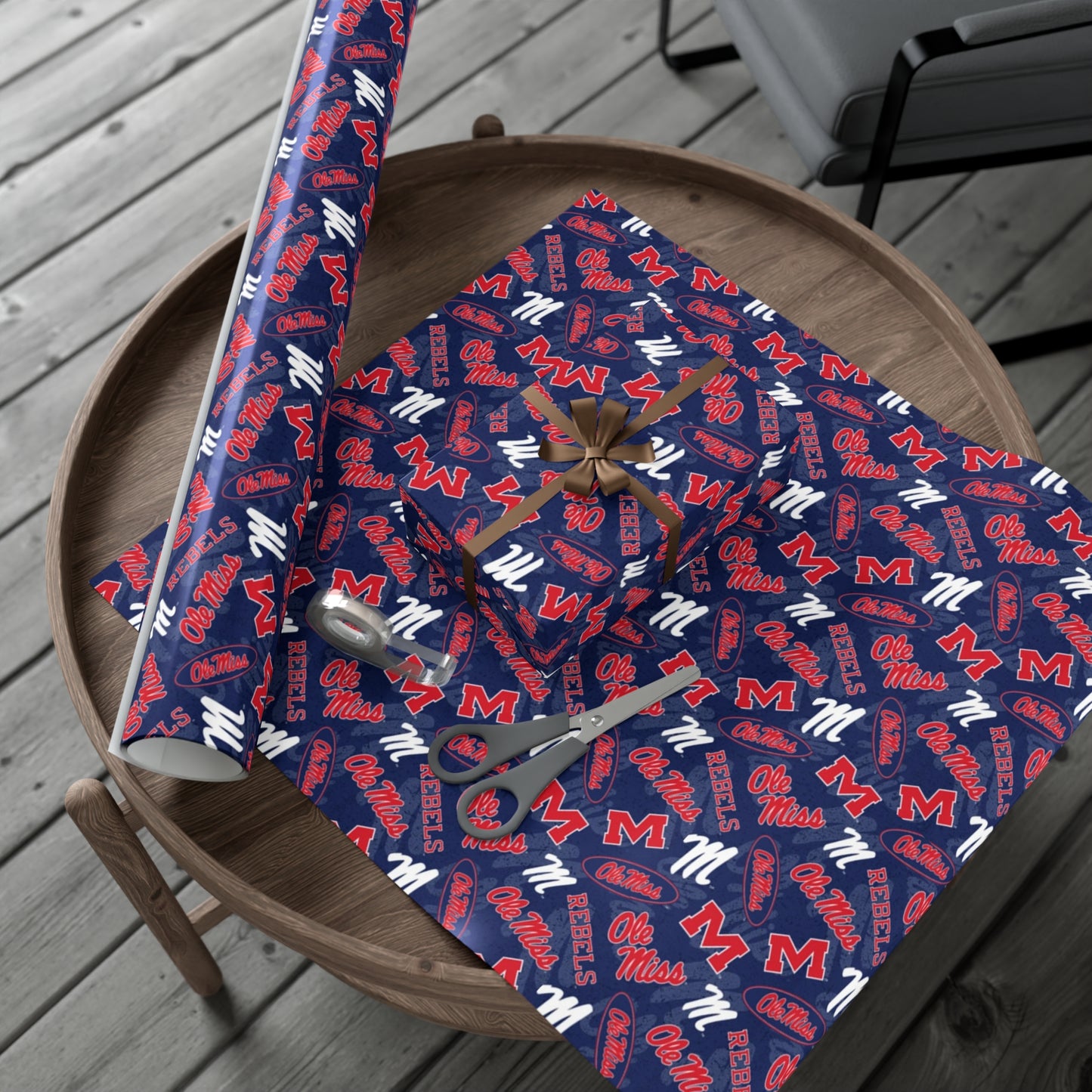 Ole Miss Collage Gift Wrap Papers