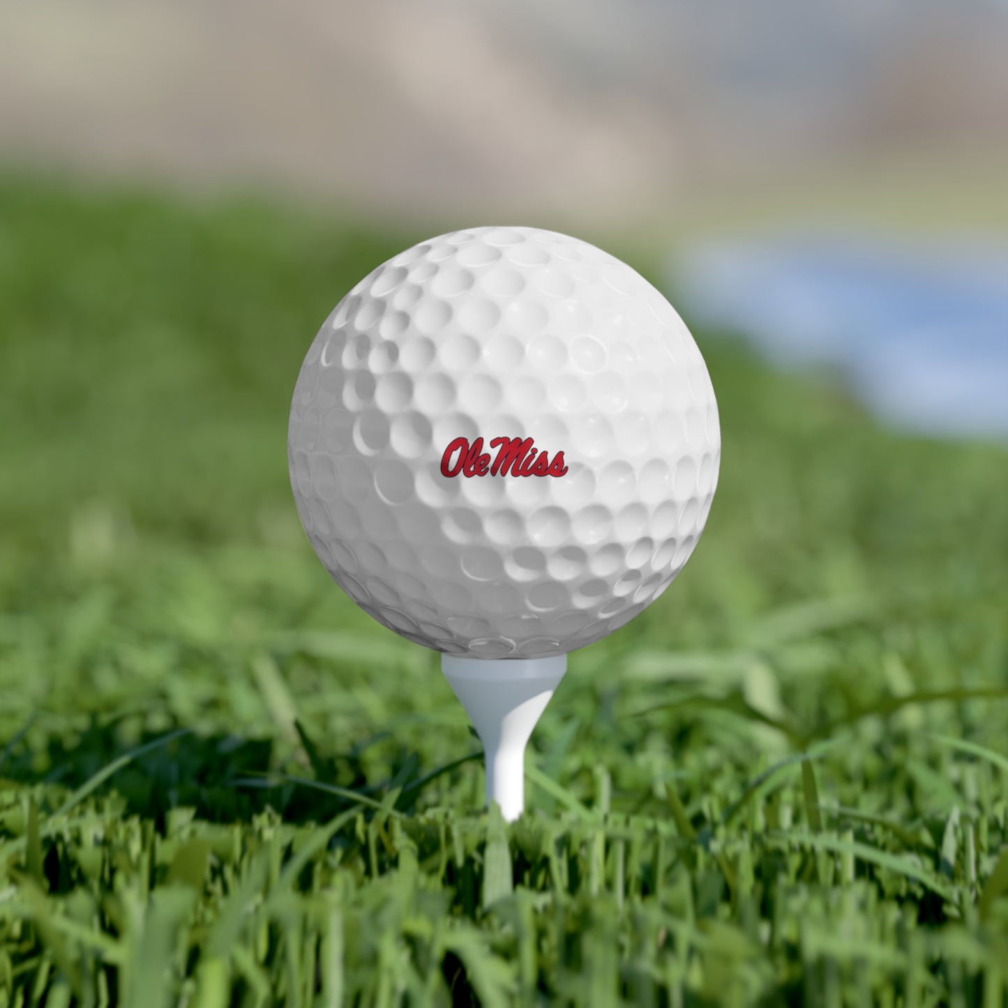 Ole Miss Golf Balls, 6pcs