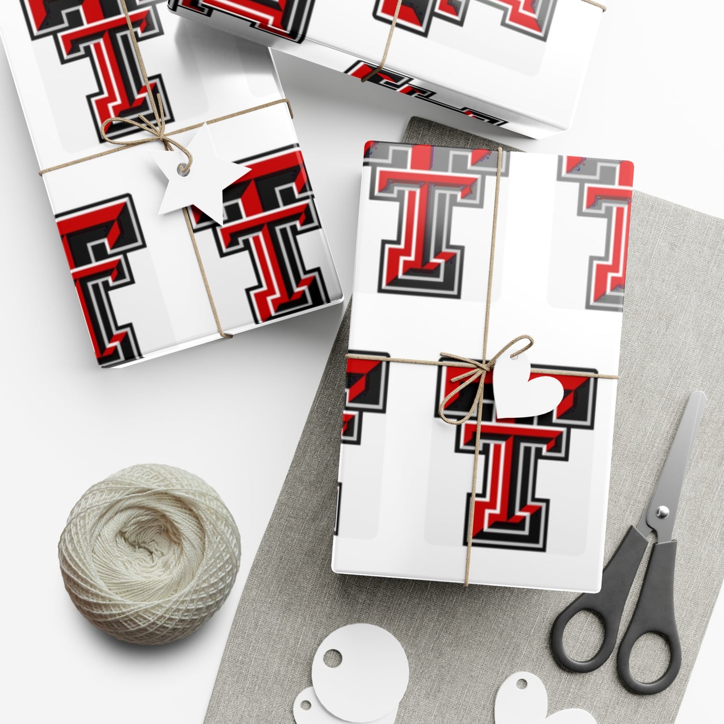 Texas Tech "T" Gift Wrap Papers