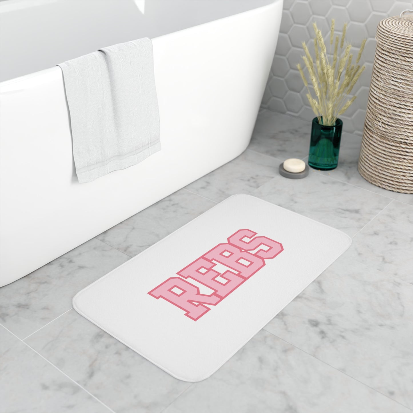 REBS Memory Foam Bath Mat