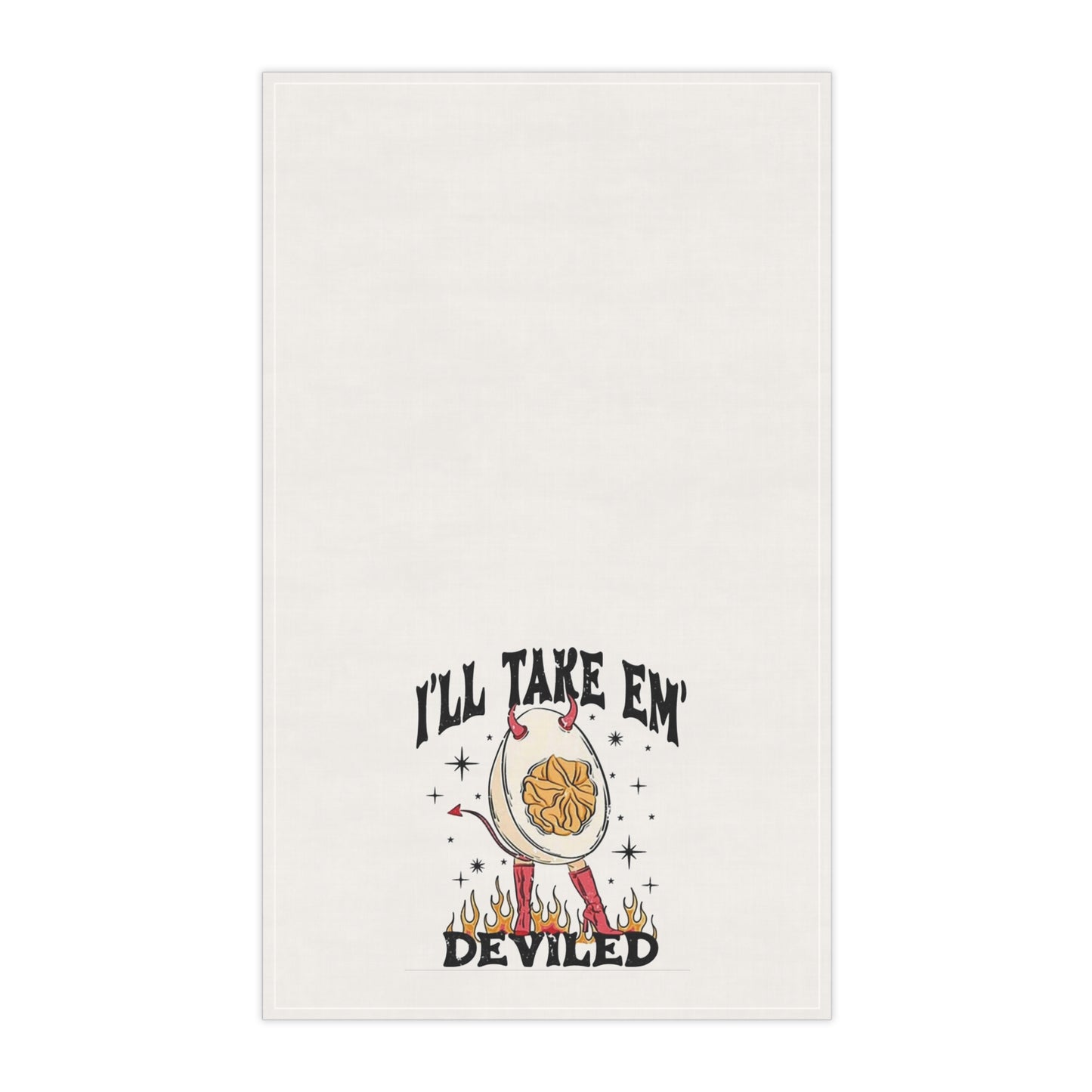 I'll Take Them Devilled Kitchen Towel