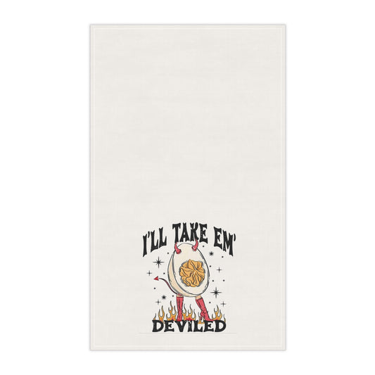 I'll Take Them Devilled Kitchen Towel