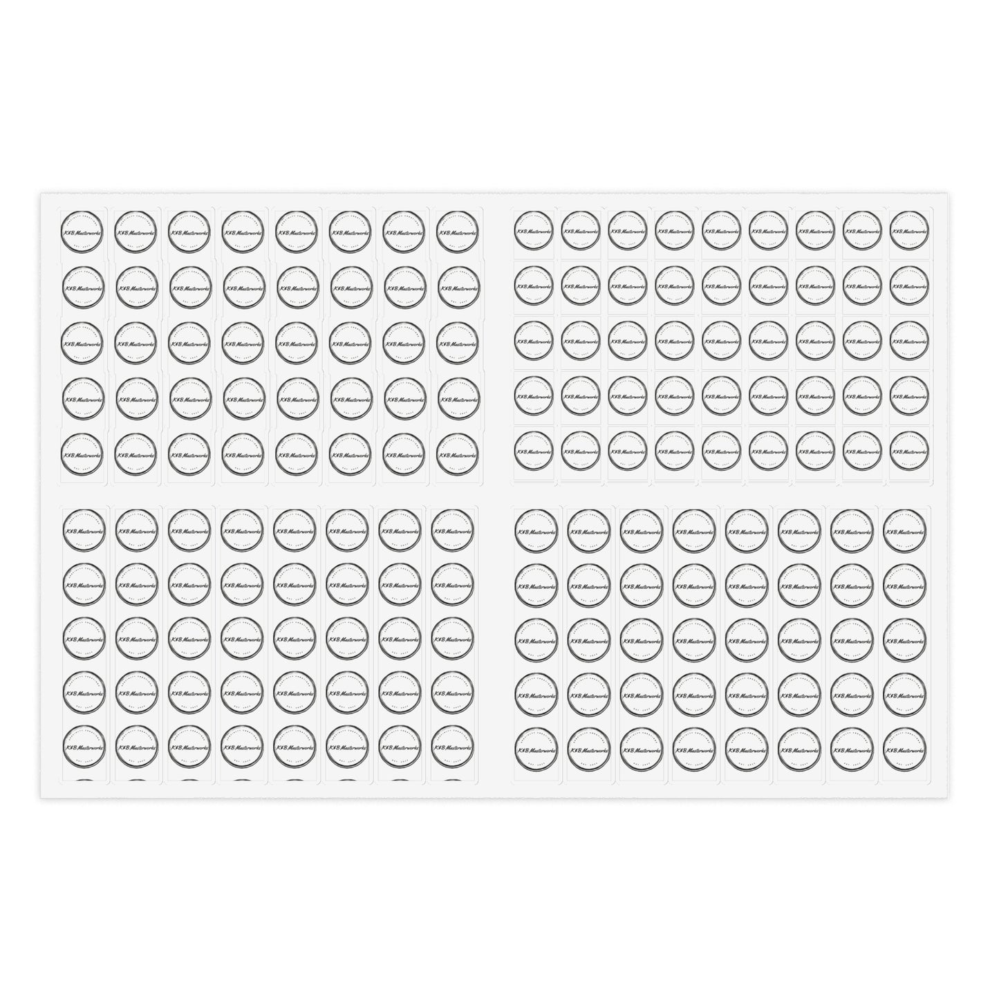 K&B Masterworks Sticker Sheets