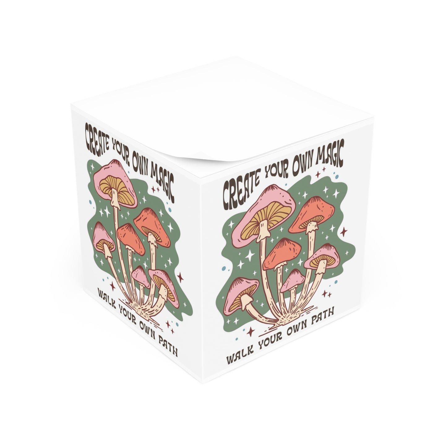 Create Your Own Path - Note Cube