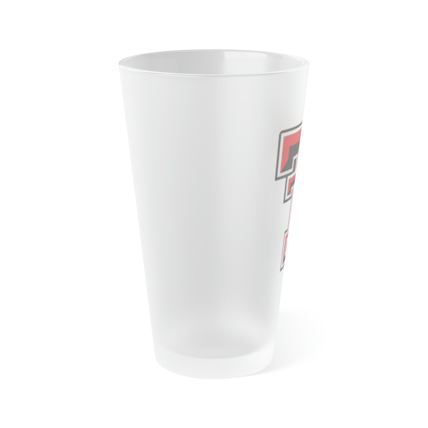Texas Tech Frosted Pint Glass, 16oz